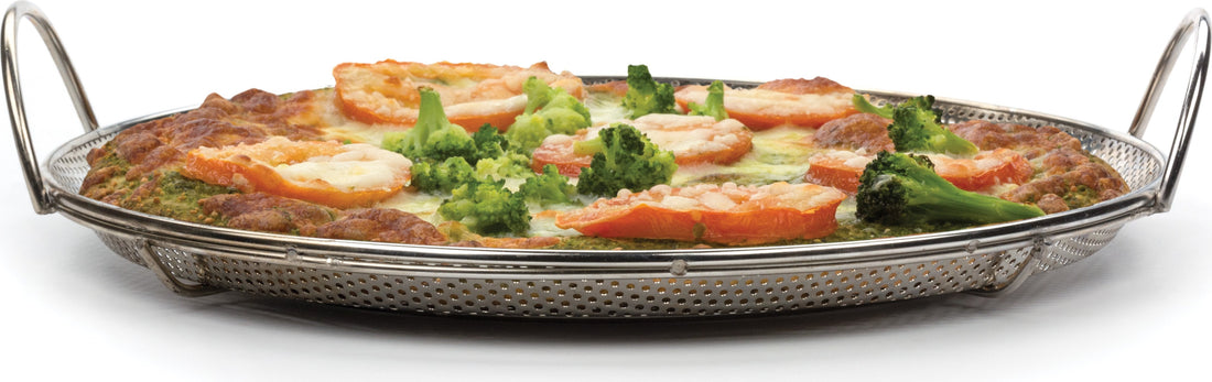 RSVP International - Endurance Precision Pierced Pizza Pan - BQPZA