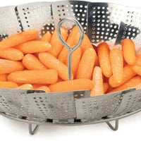 RSVP International - Endurance Precision Pierced Vegetable Steamer - PPVEG