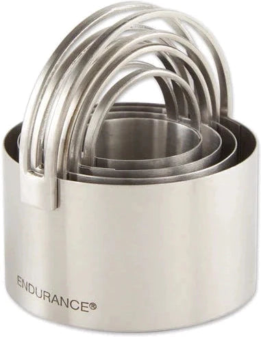 RSVP International - Endurance Round Biscuit Cutters - BC4