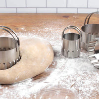 RSVP International - Endurance Round Rippled Biscuit Cutters - RBC4