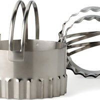 RSVP International - Endurance Round Rippled Biscuit Cutters - RBC4