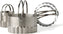 RSVP International - Endurance Round Rippled Biscuit Cutters - RBC4