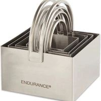 RSVP International - Endurance Square Biscuit Cutters - BSQ4