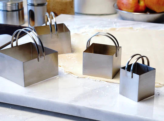 RSVP International - Endurance Square Biscuit Cutters - BSQ4