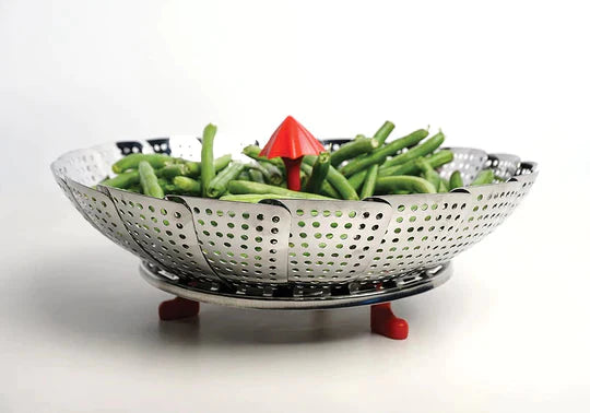 RSVP International - Endurance Steamin’ In The Rain 9″ Vegetable Steamer - RAIN9