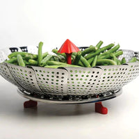 RSVP International - Endurance Steamin’ In The Rain 9″ Vegetable Steamer - RAIN9