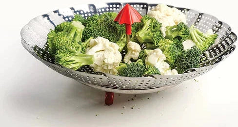 RSVP International - Endurance Steamin’ In The Rain 9″ Vegetable Steamer - RAIN9