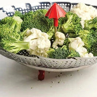 RSVP International - Endurance Steamin’ In The Rain 9″ Vegetable Steamer - RAIN9