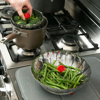 RSVP International - Endurance Steamin’ In The Rain 9″ Vegetable Steamer - RAIN9