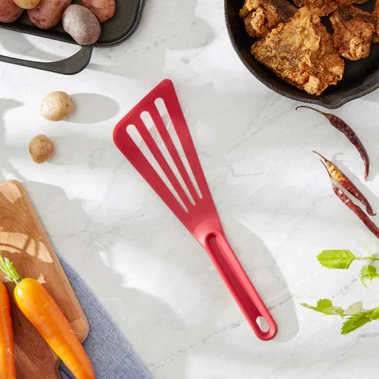 RSVP International - European-Style Flexible Red Spatula - VIKRD