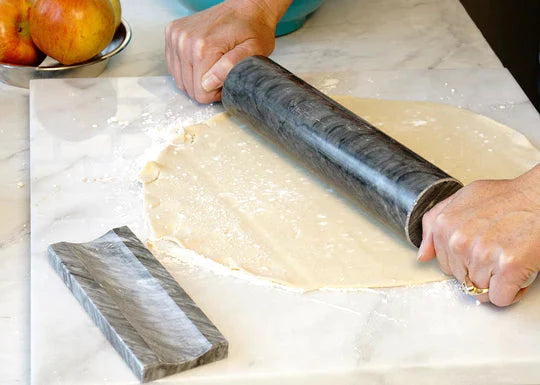 RSVP International - Grey Marble Rolling Pin - GRY10