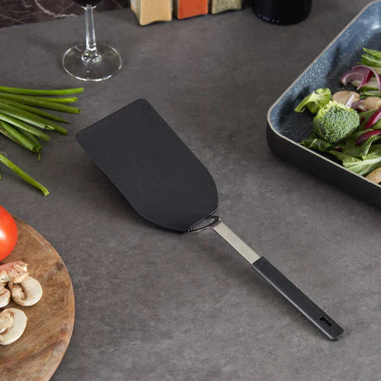 RSVP International - Large Black Flexible Nylon Spatula - FLX3BK