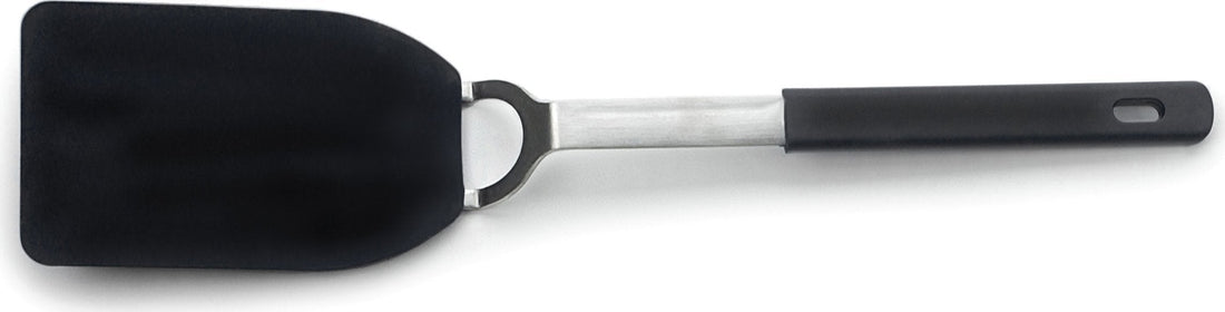 RSVP International - Medium Black Flexible Nylon Spatula - FLX2BK