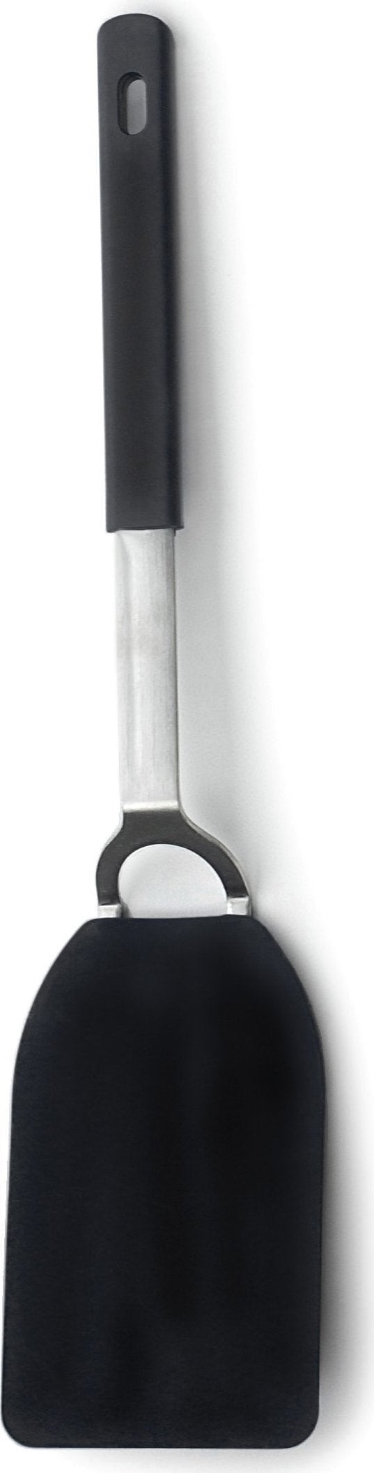 RSVP International - Medium Black Flexible Nylon Spatula - FLX2BK