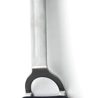 RSVP International - Medium Black Flexible Nylon Spatula - FLX2BK