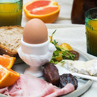 RSVP International - Porcelain Egg Cups & Spoons Set - NEST