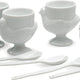 RSVP International - Porcelain Egg Cups & Spoons Set - NEST