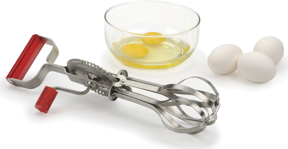 RSVP International - Red Endurance Antique Egg Beater - BEATRRD