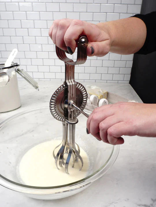 RSVP International - Red Endurance Antique Egg Beater - BEATRRD