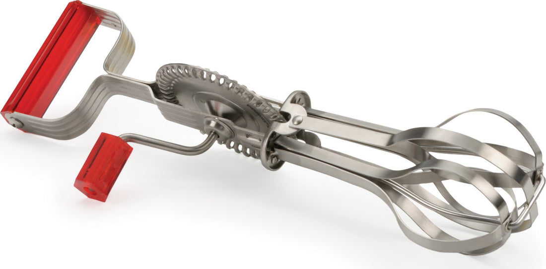 RSVP International - Red Endurance Antique Egg Beater - BEATRRD