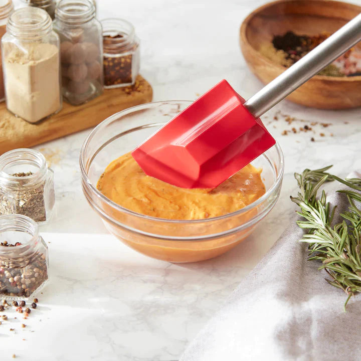 RSVP International - Red Endurance Large Silicone Spatula - SP3R