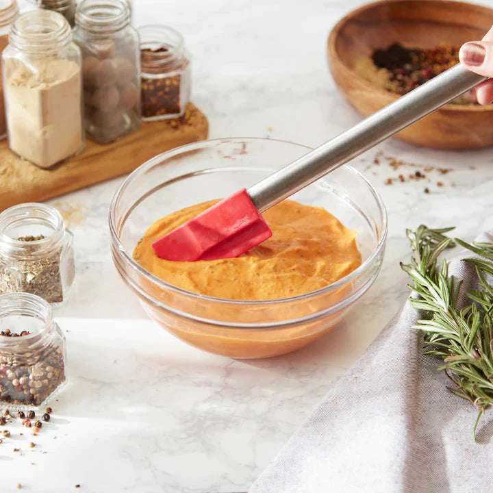 RSVP International - Red Endurance Small Silicone Spatula - SP1R