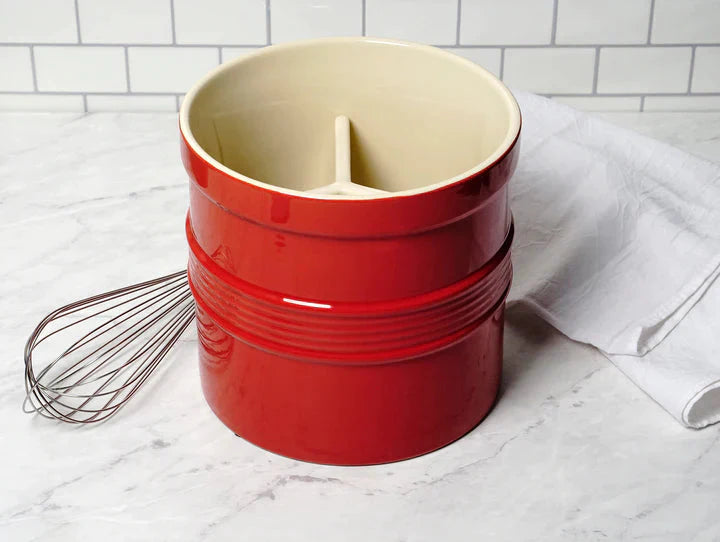 RSVP International - Red Oversized Tool Crock - CROCKRD