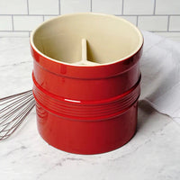 RSVP International - Red Oversized Tool Crock - CROCKRD