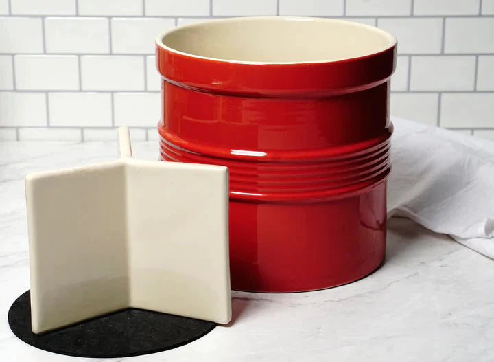 RSVP International - Red Oversized Tool Crock - CROCKRD