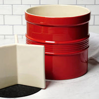 RSVP International - Red Oversized Tool Crock - CROCKRD