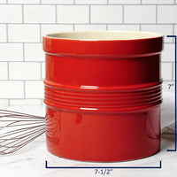 RSVP International - Red Oversized Tool Crock - CROCKRD