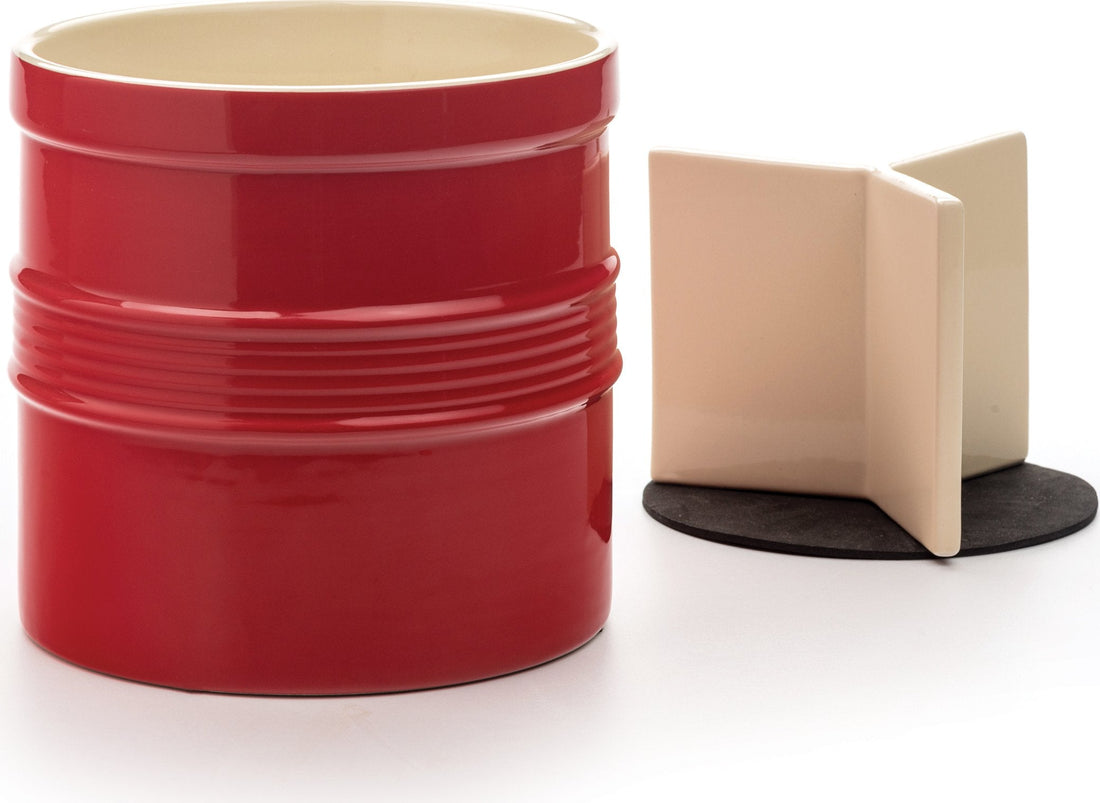 RSVP International - Red Oversized Tool Crock - CROCKRD