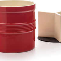 RSVP International - Red Oversized Tool Crock - CROCKRD