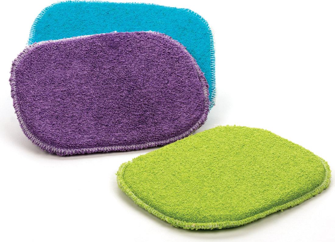 RSVP International - Skrubby Sponge –, Pack of 3 - ECOSPO