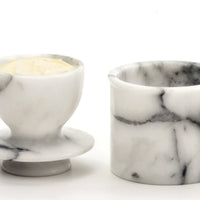 RSVP International - White Marble Butter Pot - WMBP