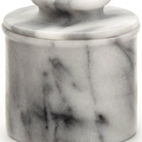RSVP International - White Marble Butter Pot - WMBP