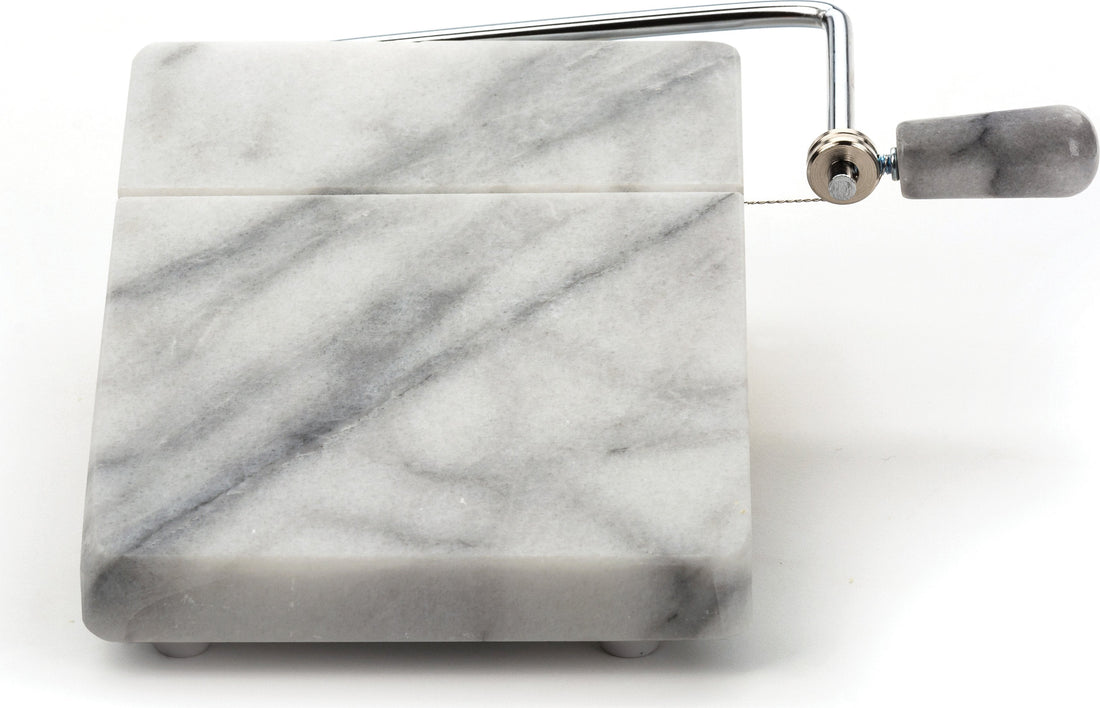 RSVP International - White Marble Cheese Slicer - WMCS