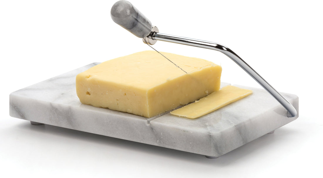 RSVP International - White Marble Cheese Slicer - WMCS