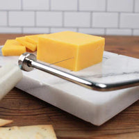 RSVP International - White Marble Cheese Slicer - WMCS