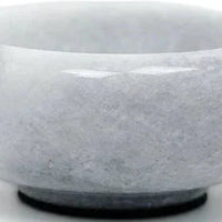 RSVP International - White Marble Herb & Salt Bowl - HSBW