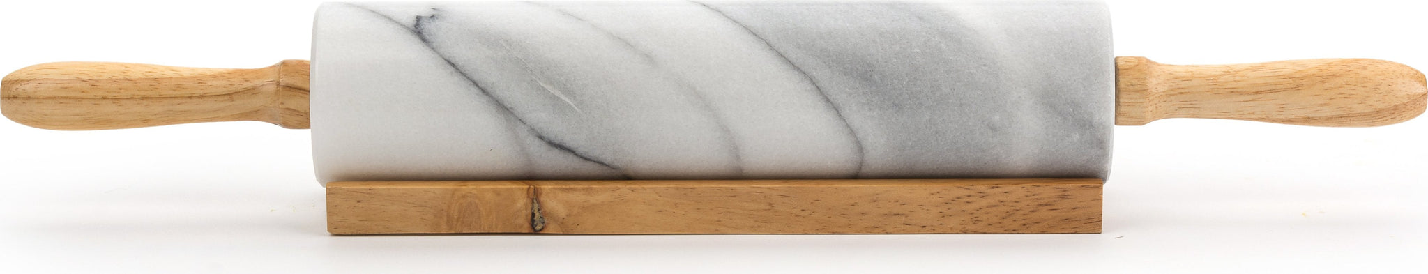 RSVP International - White Marble Rolling Pin - RPW10