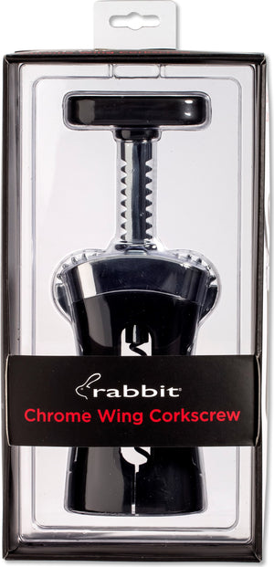 Rabbit - Chrome Wing Corkscrew - W4043