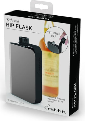 Rabbit - Tethered Hip Flask - W9966