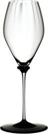 Riedel - Fatto a Mano Performance Champagne Glass with Black Base & Clear Stem - 4884/28N