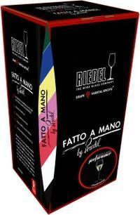 Riedel - Fatto a Mano Performance Champagne Glass with Black Base & Clear Stem - 4884/28N