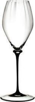 Riedel - Fatto a Mano Performance Champagne Glass with Black Stem & Clear Base - 4884/28D