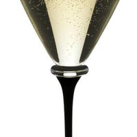 Riedel - Fatto a Mano Performance Champagne Glass with Black Stem & Clear Base - 4884/28D