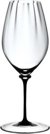 Riedel - Fatto a Mano Performance Riesling Glass with Black Stem & Clear Base - 4884/15D