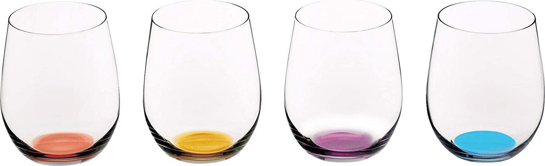 Riedel - Happy O Multi-Colour Wine Tumblers (Box of 4) - 5414/88