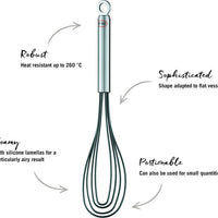 Rosle - 10.6" Flat Whisk Silicone (27 cm) - 95656